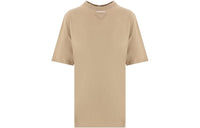 PRADA Logo Triangle Crewneck T-Shirt