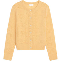 CELINE Cardigan In Shetland Pointelle