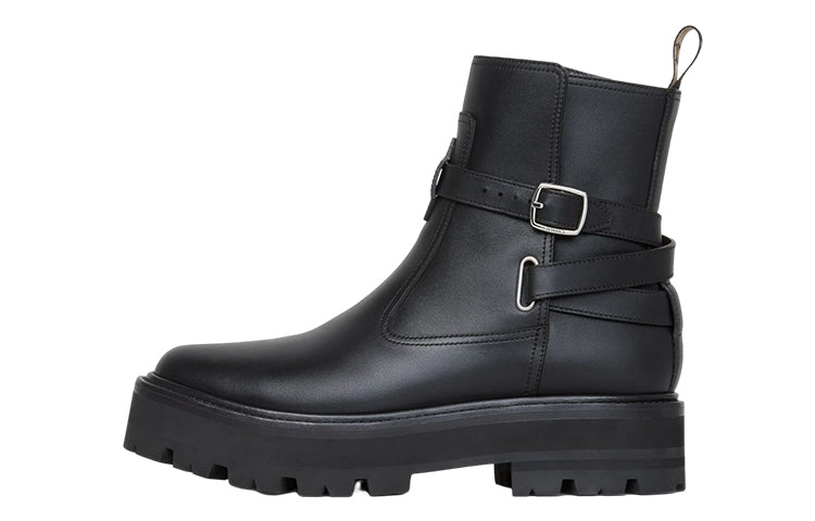 CELINE Ankle Boots Women's Black