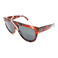 CELINE Acetate Aviator Sunglasses Women's Red
