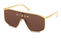 LOUIS VUITTON Lv Golden Mask Sunglasses