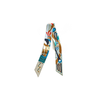 HERMES Silk Scarves Women's Multicolor