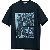HERMES T-Shirts Men Sea Blue