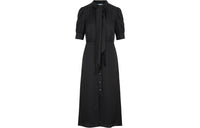 PRADA Short-Sleeved Dresses Women's Black