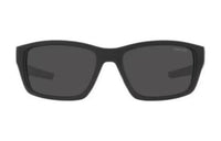 PRADA Irregular Shape Sunglasses Men's Black