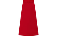 DIOR Casual Long Skirts Women's Crimson