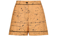 DIOR Quarterly New Products Casual Shorts Women's Yellow