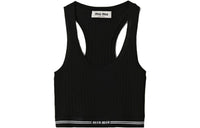MIU MIU Tank Tops Women's Black