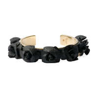 PRADA Leather Bangles Women's Black