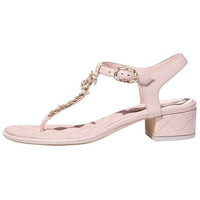 CHANEL Strap Sandals Women's Pink