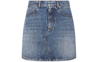 DIOR SS24 Denim Short Skirts Women's Blue