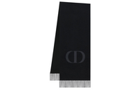 DIOR Knit Scarves Women's Black