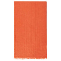 Loro Piana Mulberry Silk Shawls Women's Bright Orange