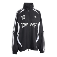 (WMNS) adidas ADILENIUM 4 Teamgeist Oversized Track Top 'Black' KE7569