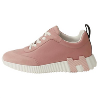 HERMES Bouncing Low Top Casual Shoes Women's Pink