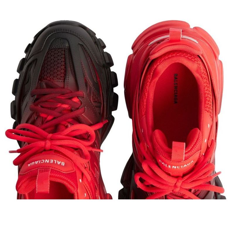 Balenciaga Track Gradient Sneaker 'Red Black' 542023WTRGD6010