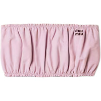 MIU MIU SS25 Strapless Top Women's Pink