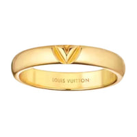 LOUIS VUITTON Lv Volt Multi Wedding Band Yellow Gold