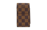LOUIS VUITTON 2000 2010 Damier Ebène Etui Cigarette Case