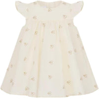DIOR Dress Cream White Infant And Toddler