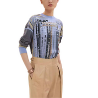 HERMES FW24 Knitwear Women's Blue