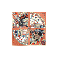 HERMES Silk Silk Scarves Women's Multicolor