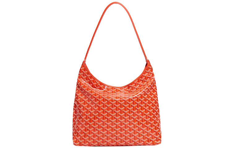 GOYARD Bohème Hobo Canvas With Calfskin Dog's Teeth Shoulder Bag Combo Bag Shoulder Bag Women's