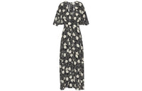 MIU MIU Short-Sleeved Dresses Women's Black