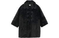 SAINT LAURENT Coats Women's Black