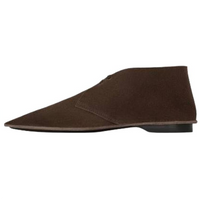 SAINT LAURENT Valentin Ankle Boots Men's Brown