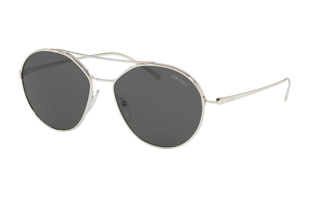 PRADA Aviator Sunglasses Women's Silver