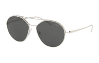 PRADA Aviator Sunglasses Women's Silver