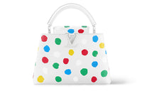 LOUIS VUITTON X Yayoi Kusama Capucines Bb White