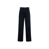 LOUIS VUITTON Monogram Detail Carpenter Denim Pants
