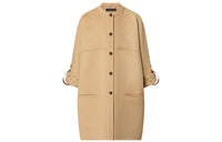 LOUIS VUITTON Coat Women's Apricot
