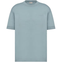 DIOR T-Shirts Men Blue Gray