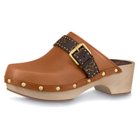 LOUIS VUITTON Wrap-toe Slippers Women's Brown