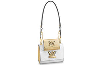 LOUIS VUITTON Twist And Twisty Epi Pm White/Gold