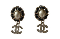 CHANEL Earrings Women's Gold, Silver