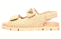 PRADA Strap Sandals Women's Beige