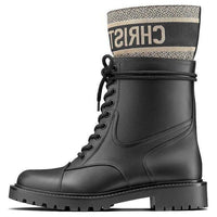 DIOR D-Major Ankle Boots Women's Black