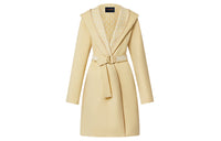 LOUIS VUITTON Coat Women's Yellow