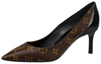 LOUIS VUITTON Chérie High Heels Women's Monogram Color