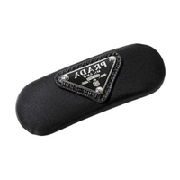 PRADA Metal Hair Clips Women's Black