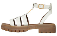 CELINE Roman Sandals Women's White