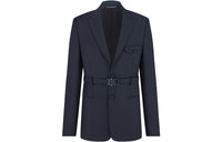 DIOR SS22 Business Suits Coats Men's Marine Blue