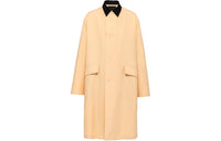PRADA Trench Coat Men's Apricot Yellow