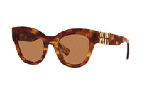 MIU MIU Eyewear Tortoiseshell effect Cat eye Sunglasses