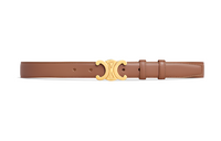 CELINE Cow Leather Belts Women's Width  2.5cm