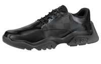 LOUIS VUITTON Millenium Cushioning, Slip Resistant, And Abrasion Resistant Low Top Running Shoes Men's Black